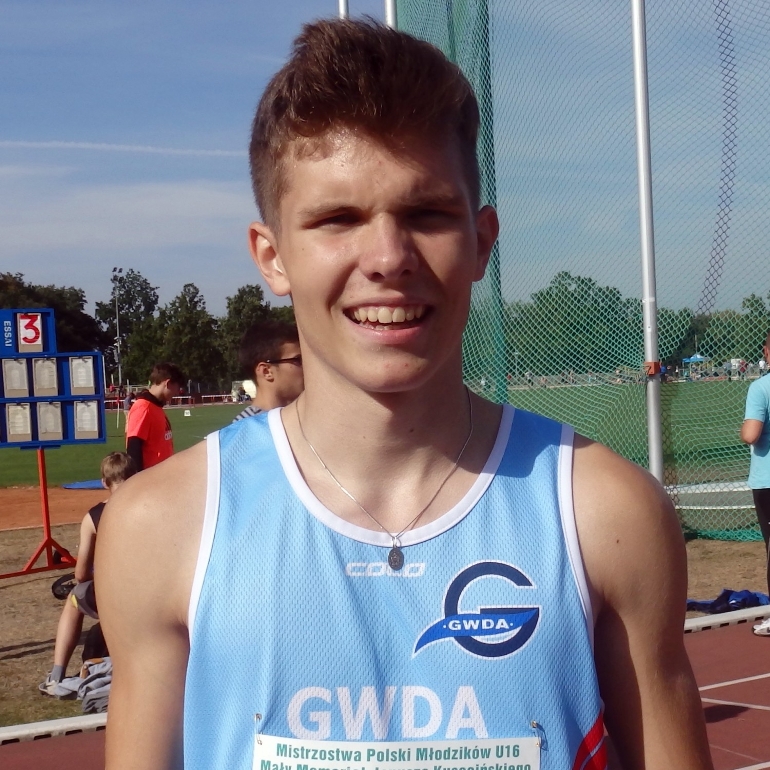 Dawid Borowik (Gwda Piła) – lekka atletyka Dawid Borowik (Gwda Piła) – lekka atletyka