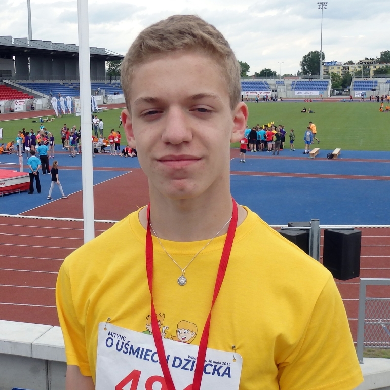 Eryk Lamtschek (Gwda Piła) – lekka atletyka Eryk Lamtschek (Gwda Piła) – lekka atletyka