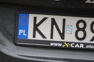 KN oznacza tyle, że samochód jest zarejstrowany: