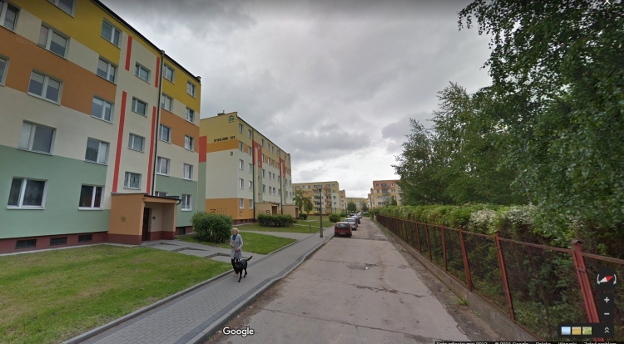 Na jakim osiedlu, dzielnicy Grudziądza znajduje się ta ulica?